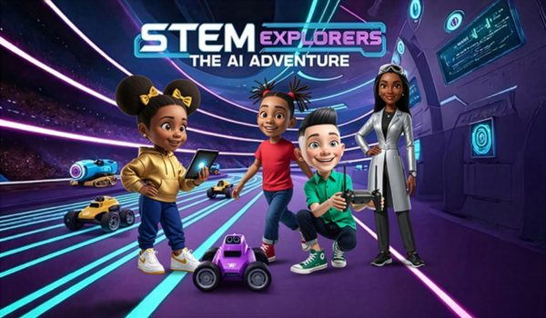 stem explorers ai book cover